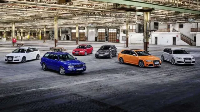 Audi slaví 25. let ostrých modelů RS